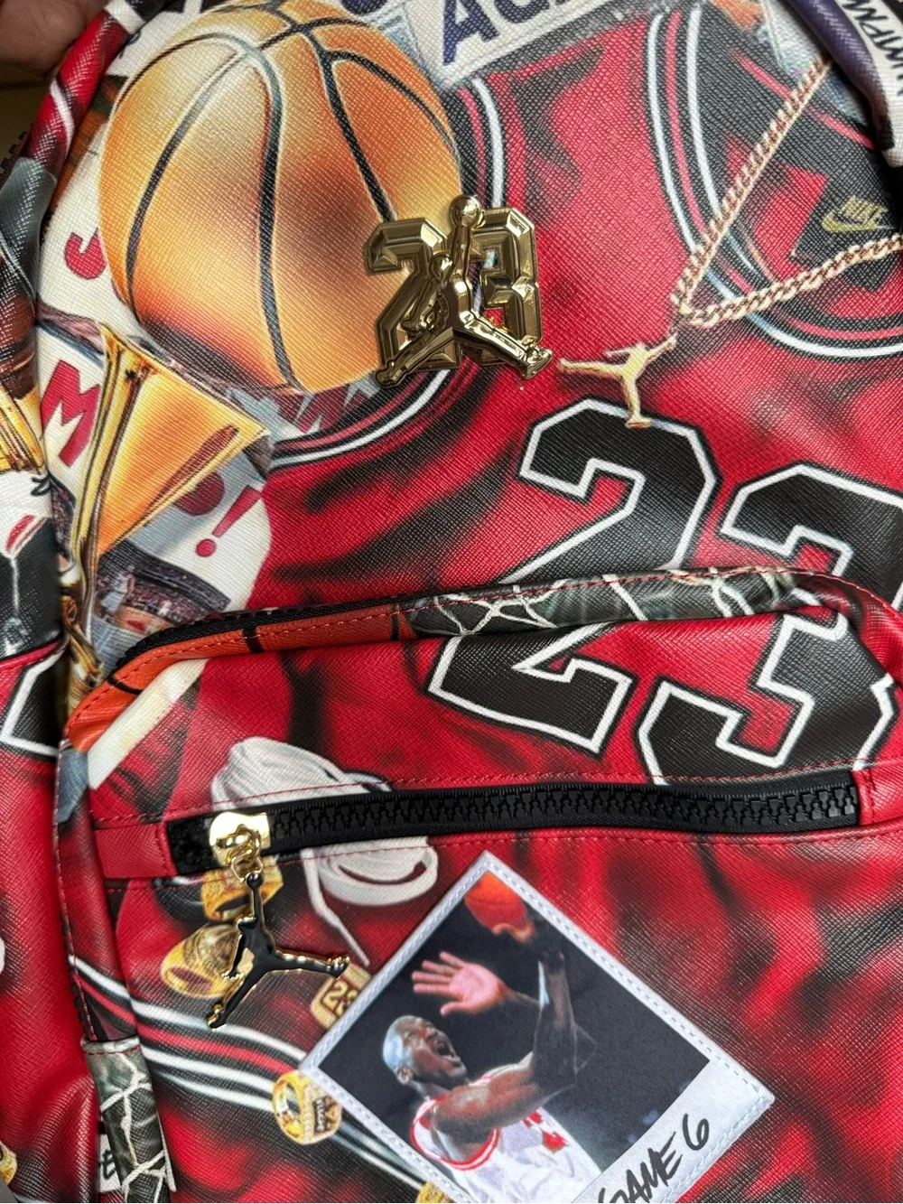 Jordan’s Leather Backpack
